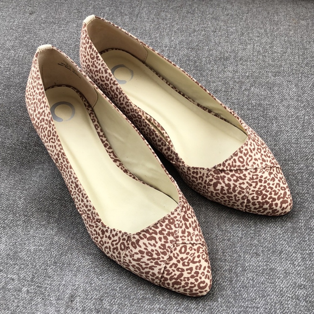 Worn once! - Animal Print Heels - Picture 8 of 12